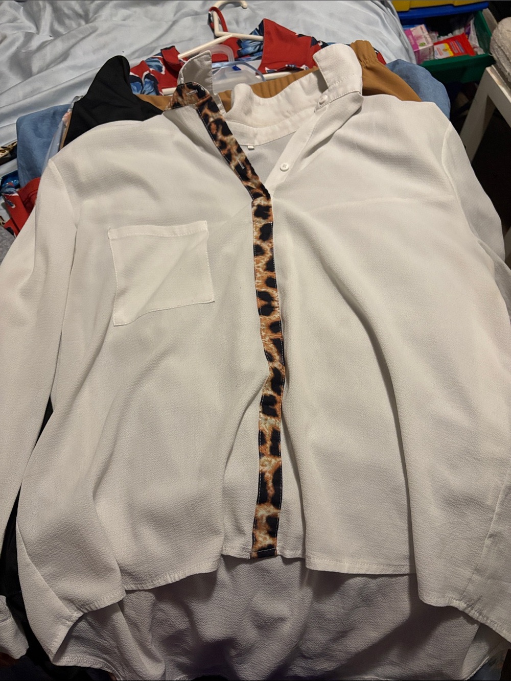 printed blouse